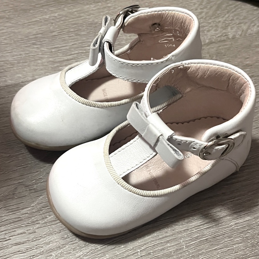 Jacadi - Toddler - Baby girl pre-walker T-strap shoes size 20